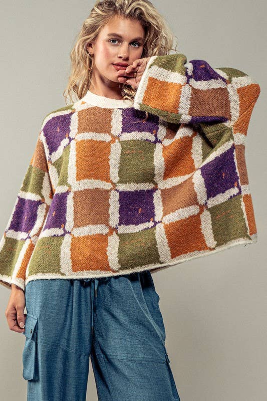 Patchwork Sweater