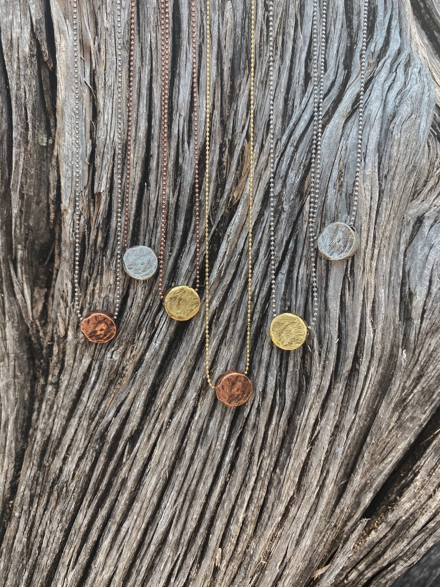 Simple Disc Necklace