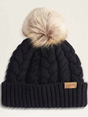 Pendleton Cable Beanie | Black